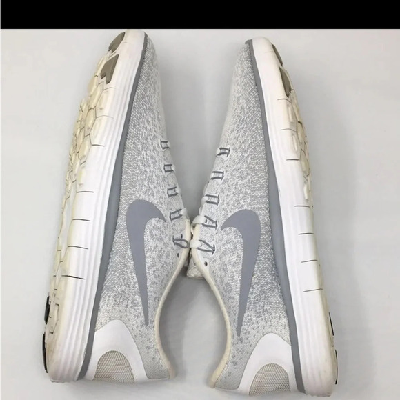 Nike Free RN Distance White Wolf Grey Women’s 9 M - Picture 3 of 6